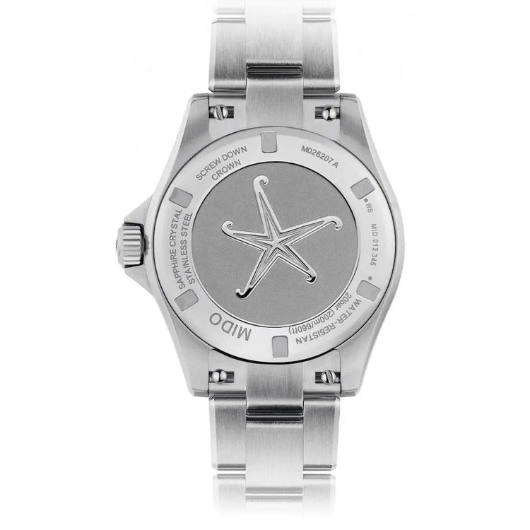 Mido orologio Ocean Star 36,5mm blu automatico acciaio M026.207.11.041.00 Capodagli 1937