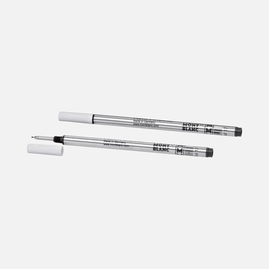 Montblanc 2 refill per fineliner punta M Mystery Black nero 128246 Capodagli 1937