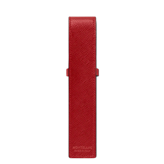 Montblanc astuccio per 1 strumento da scrittura Montblanc Sartorial rosso 130835 Capodagli 1937