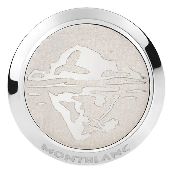 Montblanc gemelli 1858 Ice Sea acciaio 129508 Capodagli 1937