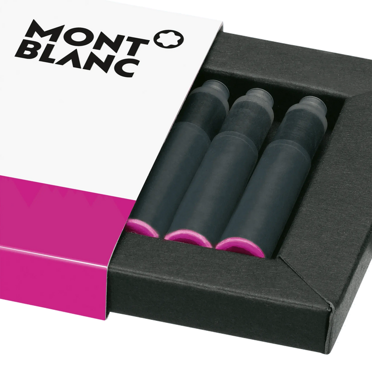 Montblanc inchiostro in cartucce 8 pezzi Pop Pink rosa shocking 128206 Capodagli 1937