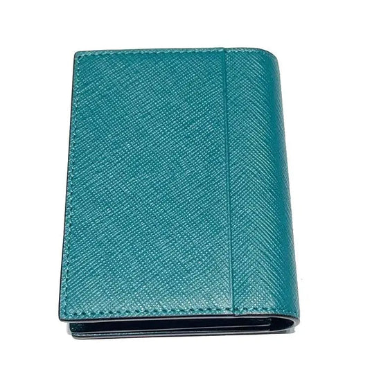 Montblanc portacarte di credito 4CC Sartorial Fern Blue 131726 Capodagli 1937