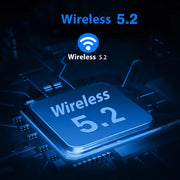 OneOdio Wireless Wireless Headphones + Wired Gaming Headset 2-in-1, Over-Ear Music Hi-Res Sound Computer Gaming Headphones Universal Long Battery Life 110 Hours, Gaming Headphone/headset, Headphones HASHTAG