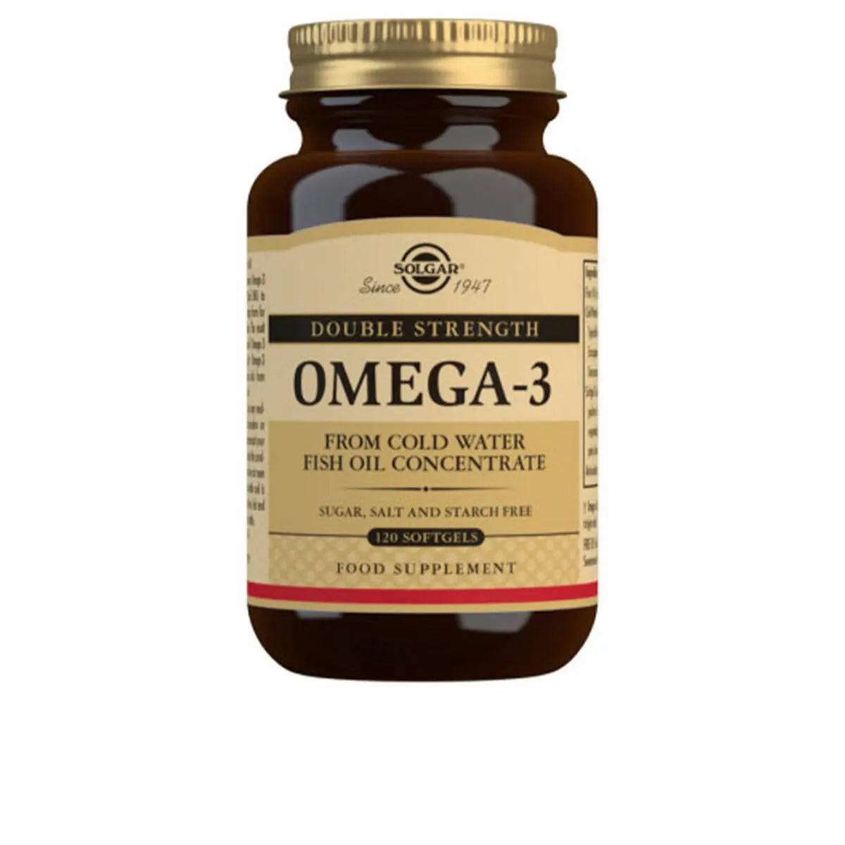 High Concentration Omega-3 Solgar Triple Concentracion 120 Units-0