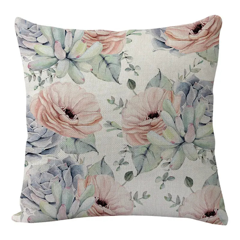Luxurious comfort cushion, with floral design Liebe - Making Life Easier