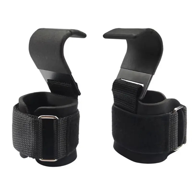 Fitness Squat Weightlifting Pull-Up Wrist Hook Horizontal Bar Exercise Strength Training without Strangling Power Hook