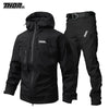 Man's MTB Clothing THORSOL Cycling Jacket Set Motorcycle Bike Coat Mountain Bicycle Trousers Abbigliamento Bici Da Corsa Uomo HASHTAG