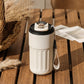 Smart Digital Thermal Bottle Portable Coffee Mug Stainless Steel - HASHTAG