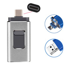 USB C Flash Drive 128GB, 3 in 1 OTG USB Type C Memory Stick Dual Type C Flash Drive Thumb Drive Photo Stick Jump Drive for USB-C Smartphone Tablet Computer Mac Laptop HASHTAG