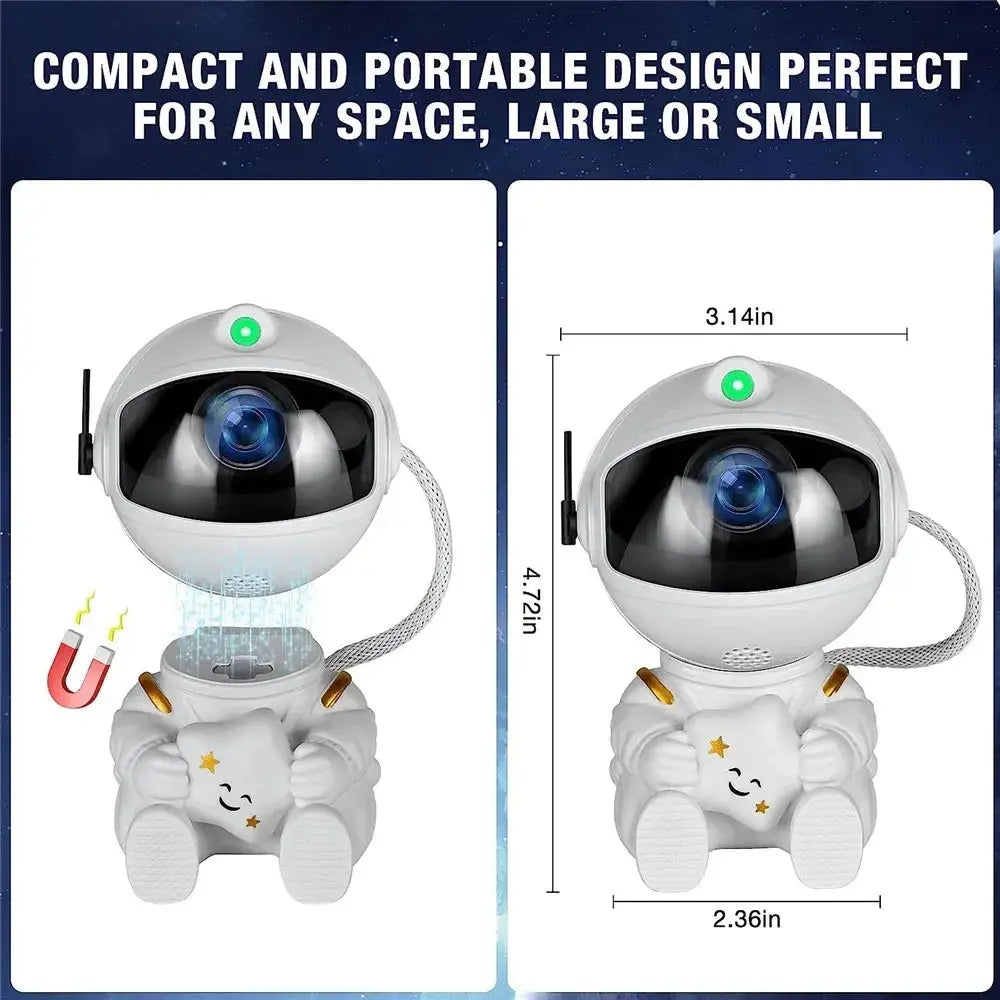 Galaxy Star Projector Night Light Astronaut Space Ceiling LED Lamp for Bedroom Home Decor Kids Gift - Starry Nebula Projector - My Hashtag Shop