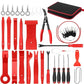 Car Interior Trim Removal Tool Kit, Auto Plastic Clips Puller Set for DIY Panel Disassembly - HASHTAG