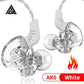 3.5MM Headset Music Earbuds In Ear With Mic Original QKZ AK6 Copper Driver HiFi Wired Earphone Race Sport Headphone Bass Stereo 