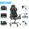 Recliner Executive Chair Ergonomic Gaming Chair Home Office Desk Chair With Wheels High Back Computer Chair With Lift Armrest, Lumbar Support, Headrest HASHTAG