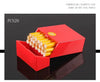 20/30/40/50pcs Cigarettes In Large Capacity Portable Plastic Storage Box Moisture-proof Sealed Cigarette Case HASHTAG BAR TABACCHI