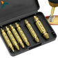 Damaged Screw Extractor Set HSS Drill Bit Stripped Broken Remover Small Easily Quickly Take Out Kit Easy Demolition Power Tools - HASHTAG
