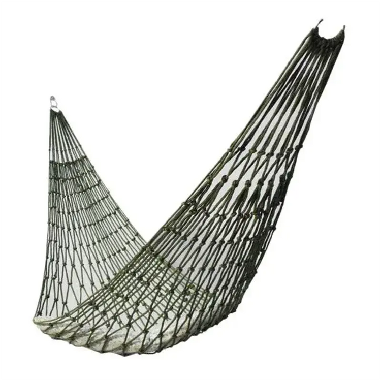 Portable Garden Outdoor Thickened Nylon Rope Hammock Indoor Mesh Hammock Portable Simple Hammock Swing Chair - My Hashtag Shop