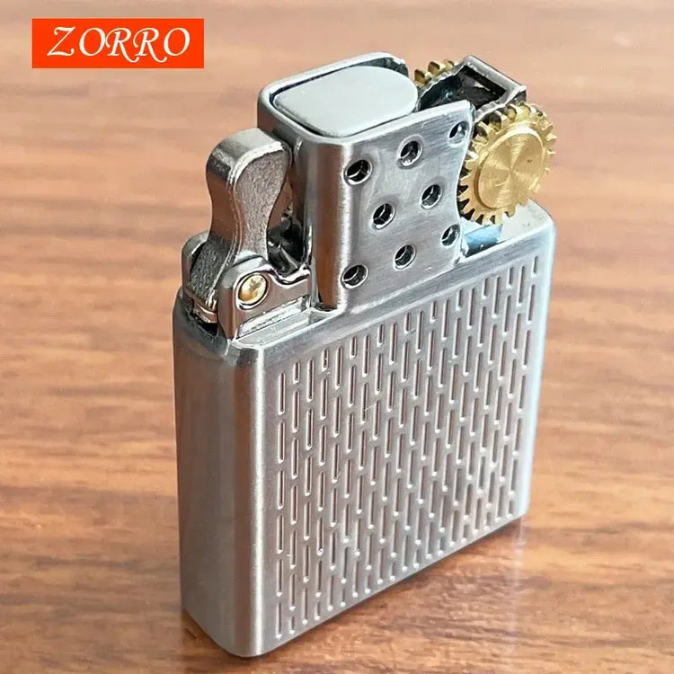 Zorro Original Butane Gas Insert Movement Accessories Replace Inner Liner Windproof Single Double Jet Transparent Visible Gas HASHTAG BAR TABACCHI