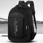 Spring New Backpack, Leisure Business Travel Backpack, Large Capacity Junior High School Bag, Computer Men's Bag (Zipper Direction Assorted Varieties) HASHTAG