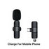 Wireless Lavalier Microphone Portable Audio Video Recording Mini Mic For I Phone Android Long Battery Life Live Broadcast Gaming HASHTAG