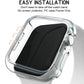 Custodia per Apple Watch Case 45mm 41mm 44mm 40mm 42mm - My Hashtag Shop