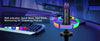 RGB USB Gaming/Podcast Computer Microphone, Condenser Desktop Singing PC Mic, Dynamic Heart-Shaped Directional Mics for Radio/Vocal/Voice, for PS4/5, for Mac, for YouTube/Live Streaming/Media/Recording HASHTAG