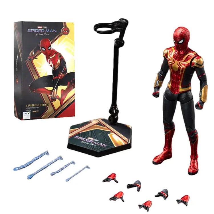 ZD Toy Marvel legends Spider Man PS4 Peter Parker Gold Black Red Action Figure Model Toys Desktop Decoration Birthday Gifts - HASHTAG