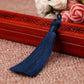 Bookmark Polyester Faux Ice Silk Coil Tassel Chinese Design - HASHTAG
