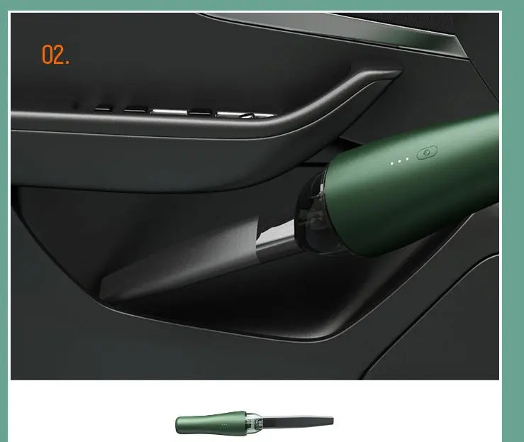 Wireless Vacuum Cleaner Car For Household Power - HASHTAG