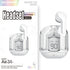 New Mini Transparent Wireless Bluetooth Headset Digital Display ENC Noise Reduction True Wireless Sports Music HASHTAG BAR TABACCHI