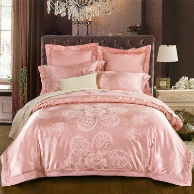 Bed Full Cotton Four-piece Linen and Duvet Cover Liebe - Making Life Easier