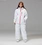 Unisex Windproof And Waterproof Loose-fitting Fashionable Ski Suit Set HASHTAG