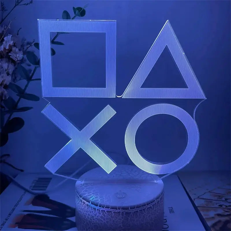 3D LED Gaming Setup RGB Lamp USB Powered Gaming Room Children&