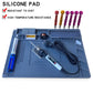 Silicone Soldering Mat Pad Desk Platform  for Welding Station Iron Phone PC  Repair Magnetic Heat Insulation No Lead S-160 - HASHTAG