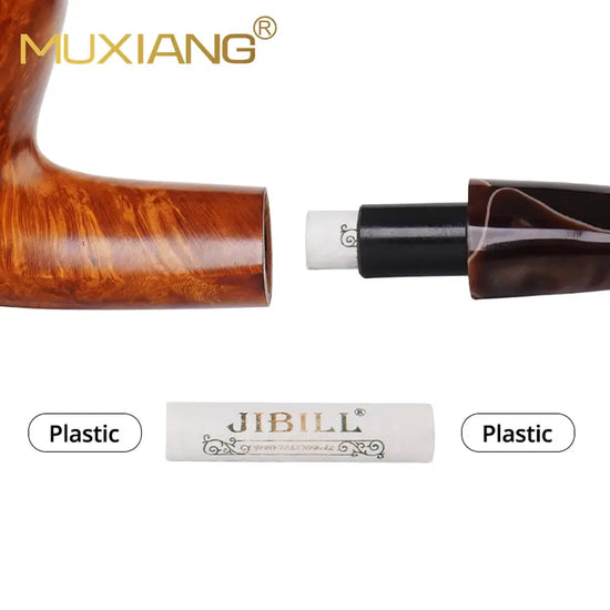 50pcs 9mm Tobacco Pipe Filter, OD 8mm, L  35mm, 5 Box 9mm Smoking Pipe Filter Activated Carbon Filter Smoking Tools Accessories - HASHTAG