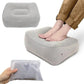 Inflatable Soft Footrest Pillow PVC Inflatable Foot Rest Pillow Cushion Air Travel Office Home Leg Up Relaxing Feet Almohada - HASHTAG