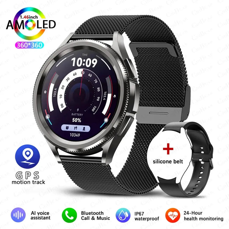 New Bluetooth Call Fashion Smart Watch 6 Classic Men&
