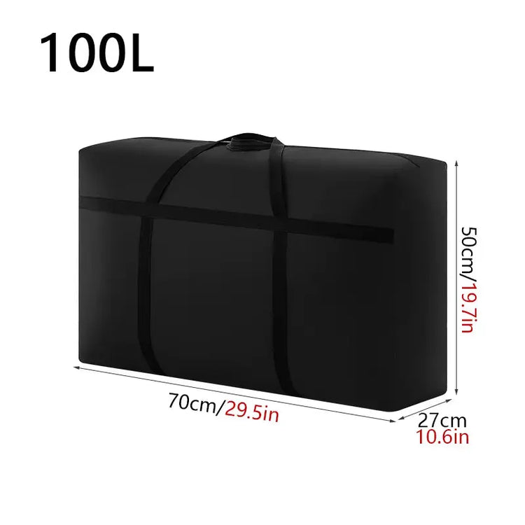 Extra Large Waterproof Moving Luggage Bags Laundry Shopping Bag Foldable Luggage Travel Bag Large Capacity Quilt Organizer