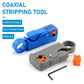 1PCS Ethernet Cable Stripper RJ45 Cat5 Cat6 Network Hand Tool Pliers Line UTP FTP Coax Coaxial Cutter Wire Stripping Tool