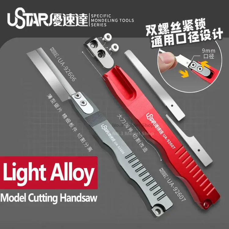 Ustar Modification Light Alloy Hand Saw For Mecha Gundam Military Model Hobby DIY Tools - HASHTAG