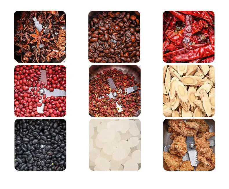 300W Electric Coffee Grinder Grinding Milling Bean Nut Spice Matte Blade Blende AliExpress