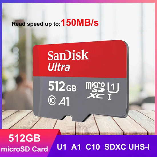 100% Original SanDisk Micro tf SD Card Class 10 TF Card 32GB 64GB 128GB Memory Card for Phone Tablet Flash Card 