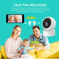 Telecamera di sorveglianza HD a 360 gradi per interni con doppia luce intelligente - My Hashtag Shop