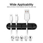 Cable Cord Wire Organizer Silicone USB Cable Winder Management Clips Self Adhesive for Mouse Keyboard Headset For iPhone Huawei
