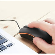 USB Wired Game Mouse Mice for PC Laptop Computer Small Mouse, Office Mouse, Computer Accessory, Cartoon Theme, Ergonomic Design, Lightweight Mouse, Plastic Construction, USB Peripheral, Precision Control, Remote Professionals HASHTAG