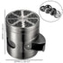 60MM 4 Layers Tobacco Grinder Zinc Alloy Manual Cigarette Tobacco Grinder Smoke Mill  Herbal Herb Spice Mill Grass Smoke Grinder - HASHTAG