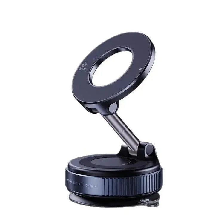 New foldable vacuum adsorption magnetic car phone holder 2025 suction cup dedicated navigation phone holder - My Hashtag Shop