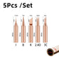 5Pcs I+B+K+2.4D+3C Soldering Iron Pure Copper 900M Soldering Iron Head Set inside Hot Bare Copper Electric Soldering Iron Tip