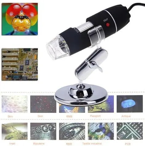 MICROSCOPIO ELETTRONICO DIGITALE USB PORTATILE - My Hashtag Shop