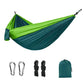 Outdoor Single Person Camping Hammock With Nylon Color Matching Hammock High Strength Parachute Fabric Portable Hanging Bed HASHTAG