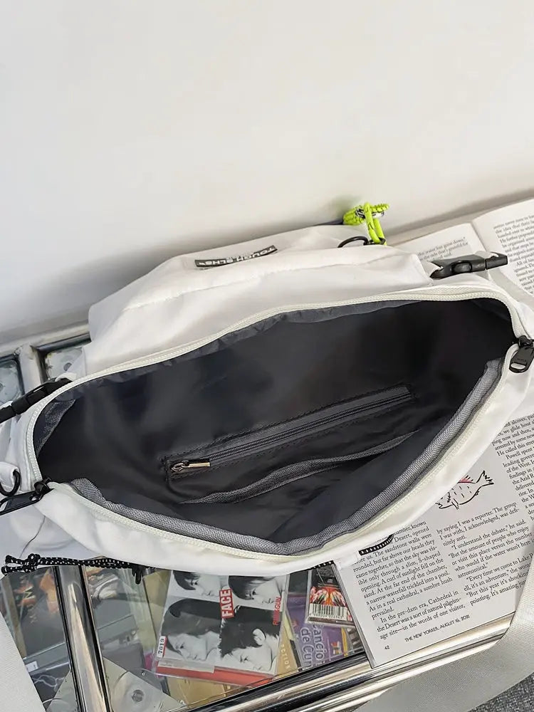 Couple Crossbody Fanny Pack for Men&Women,Large Waist Bag & Hip Bum Bag with Adjustable Strap for Outdoors Workout-2